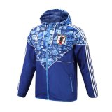 2023 Japan Blue All Weather Windrunner Soccer Jacket Mens