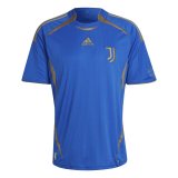 21/22 Juventus Blue Teamgeist Soccer Jersey Mens