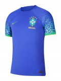 2022 Brazil Away Soccer Jersey Mens
