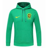 (Hoodie) 2022 Brazil Green Pullover Soccer Sweatshirt Mens