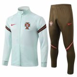 2020-21 Portugal Green Man Soccer Training Jacket Tracksuit