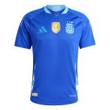 (Player Version) 2024 Argentina Away Soccer Jersey Mens