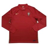 2020 Portugal Home Man LS Soccer Jersey