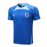 22/23 England Blue Soccer Training Jersey Mens