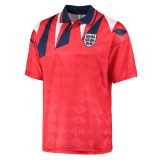 (Retro) 1990/1992 England Away Soccer Jersey Mens
