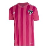 22/23 Sao Paulo FC Camisa Outubro Rosa Pink Soccer Jersey Mens