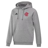 22/23 Flamengo Pullover Hoodie Light Grey Soccer Sweatshirt Mens