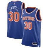 (RANDLE - 30) 23/24 New York Knicks Blue Swingman Jersey - Icon Edition Mens