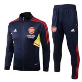22/23 Arsenal Navy Soccer Training Suit Jacket + Pants Mens
