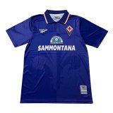 1995/96 ACF Fiorentina Retro Home Soccer Jersey Man