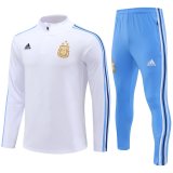 2024 Argentina White Soccer Training Suit Mens