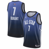 (Kevin Durant #7) 2023 NBA Brand Blue Swingman Jersey - All-Star GameMens