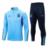2023 Argentina Blue Soccer Training Suit Mens