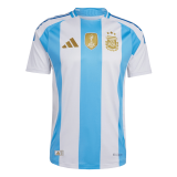 (Player Version) 2024 Argentina Home Soccer Jersey Mens