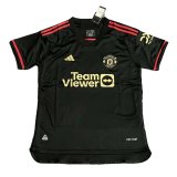(Special Edition) 23/24 Manchester United Black Soccer Jersey Mens