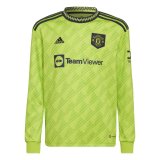 (Long Sleeve) 22/23 Manchester United Third Soccer Jersey Mens