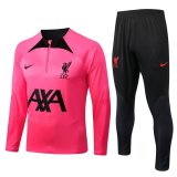 22/23 Liverpool Pink Soccer Training Suit Mens