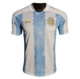 21/22 Argentina White Blue Commemorative Edition Mens Soccer Jersey