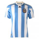 2010 Argentina Retro Home Soccer Jersey Mens