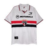 2000 Sao Paulo FC Retro Home Soccer Jersey Mens