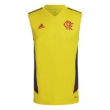 22/23 Flamengo Yellow Soccer Singlet Jersey Mens