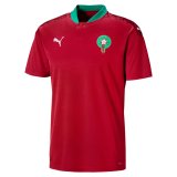 2020 Morocco Home Soccer Jersey Man