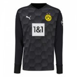 20/21 Borussia Dortmund Goalkeeper Black Man Soccer Jersey