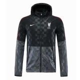 20/21 Liverpool Black All Weather Windrunner Soccer Jacket Man