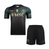 23/24 Napoli Third Soccer Jersey + Shorts Kids