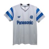 1990 Olympique Marseille Home Retro Man Soccer Jersey