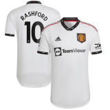 (Rashford #10 Player Version) 22/23 Manchester United Away Soccer Jersey Mens