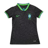 (Special Edition) 2022 Brazil Black - Green Soccer Jersey Womens