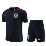 2024 England Royal Soccer Training Suit Jersey + Short Mens