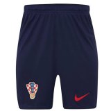 2022 Croatia Away Soccer Shorts Mens