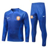 Netherlands Blue 3D Training Suit Mens 2022