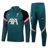 21/22 Liverpool Green Soccer Training Suit Mens