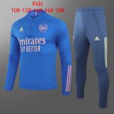 2020-21 Arsenal Blue Kids Soccer Training Suit