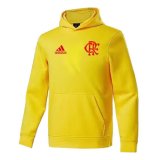 22/23 Flamengo Pullover Hoodie Yellow Soccer Sweatshirt Mens