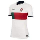 2022 Portugal Away Soccer Jersey Womens