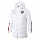 2020-21 Sao Paulo FC White Man Soccer Winter Jacket