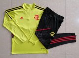 22/23 Flamengo Yellow Soccer Training Suit Mens