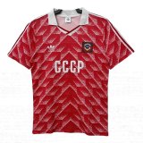 1987/88 Soviet Union? CCCP Retro Home Soccer Jersey Mens
