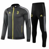 21/22 Juventus Grey Soccer Training Suit(Jacket + Pants) Man
