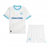 23/24 Olympique Marseille Home Soccer Jersey + Shorts Kids