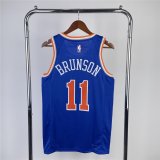 (BRUNSON - 11) 23/24 New York Knicks Blue Swingman Jersey - Icon Edition Mens
