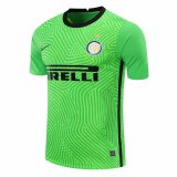 2020-21 Inter Milan Goalkeeper Green Man Soccer Jersey