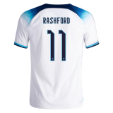 (Rashford #11 Player Version ) 2022 England Home Soccer Jersey Mens