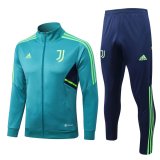 Juventus Green Training Suit Jacket + Pants Mens 2022/23