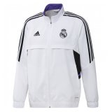 23/24 Real Madrid White All Weather Windrunner Soccer Jacket Mens