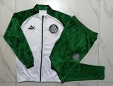 23/24 Palmeiras White Soccer Training Suit Jacket + Pants Mens